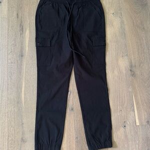 Madden girl women’s black athletic style pock casual jogger pants size XL